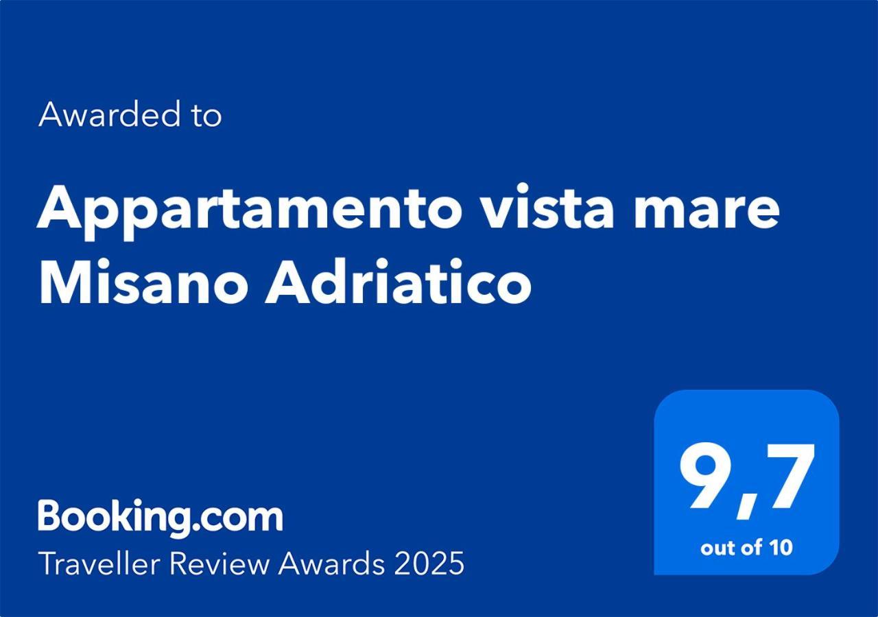 Appartamento Vista Mare Misano Adriatico Exterior foto
